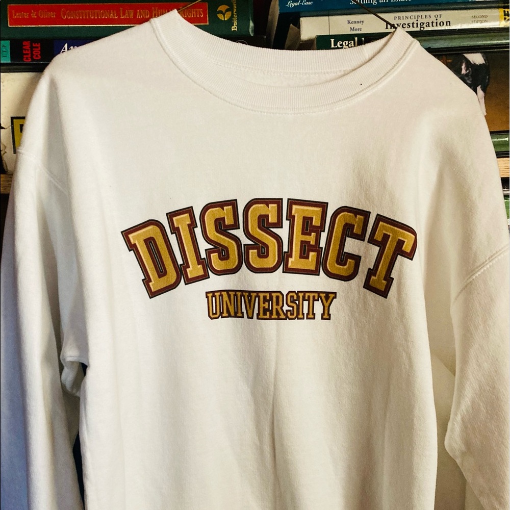 Mens Dissect University Sweatshirt | NEVER WORN